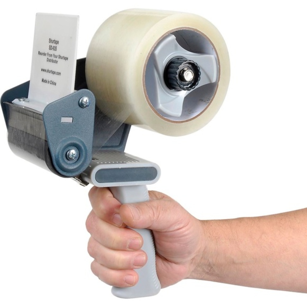 Shurtape® Standard Pistol Grip Handheld Tape Dispenser, 3"W